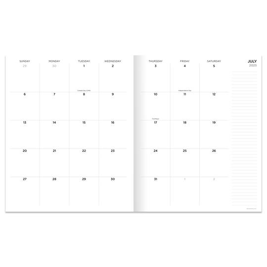 TF Publishing 2025-2026 Night Foliage Large Monthly Planner